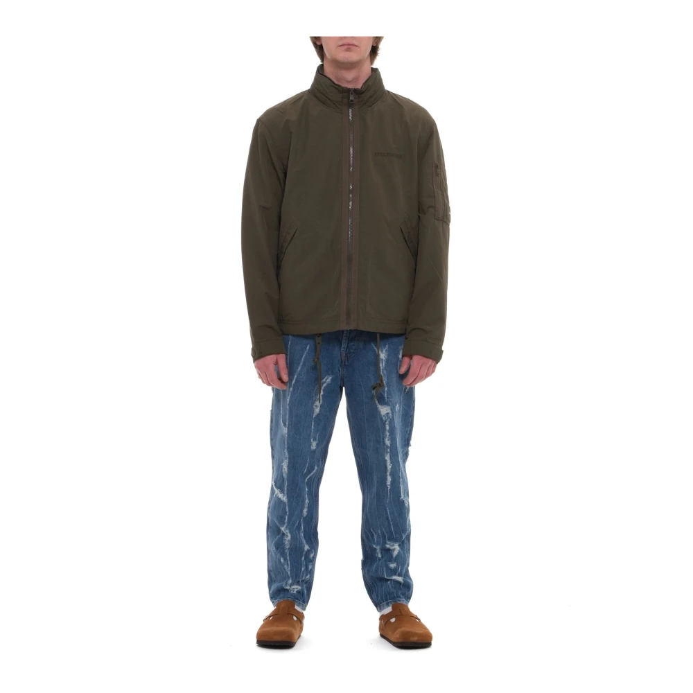 Tommy Hilfiger Stijlvolle Jas voor Mannen Green Heren