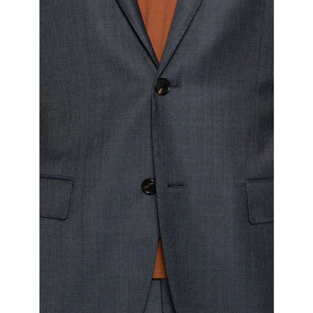 Corneliani Luxe Zwarte Jurk voor Mannen Blue Heren