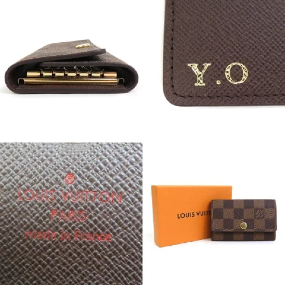 Louis Vuitton Vintage Pre-owned Canvas key-holders Brown Unisex