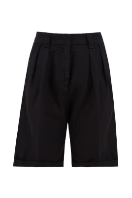 Bermudashorts med uppvik