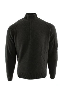 Lambswool GRS Half Zip Sweater