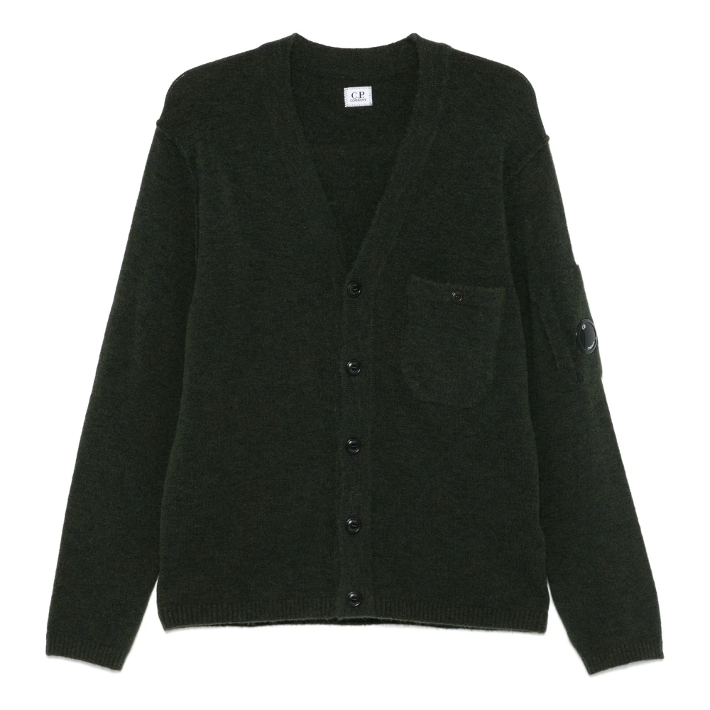 C.P. Company Stijlvolle Gebreide Vest Green Heren
