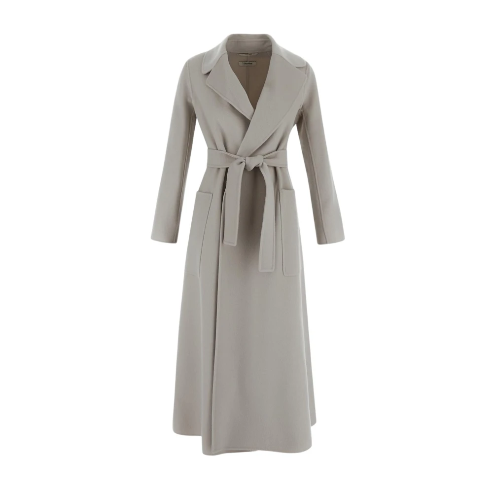 Max Mara Wollen jas in Paolore-stijl Gray Dames