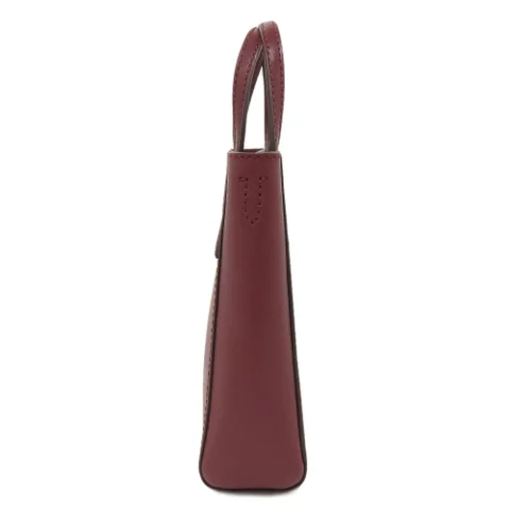 Michael Kors Pre-owned Leather handbags Red Dames