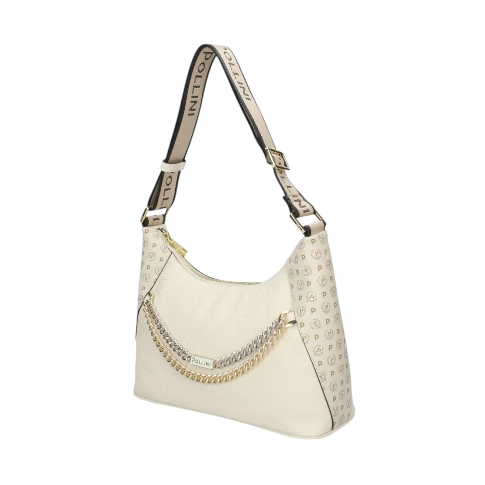 Pollini Dameshandtas Synthetisch Leer Stijlvol Model White Dames