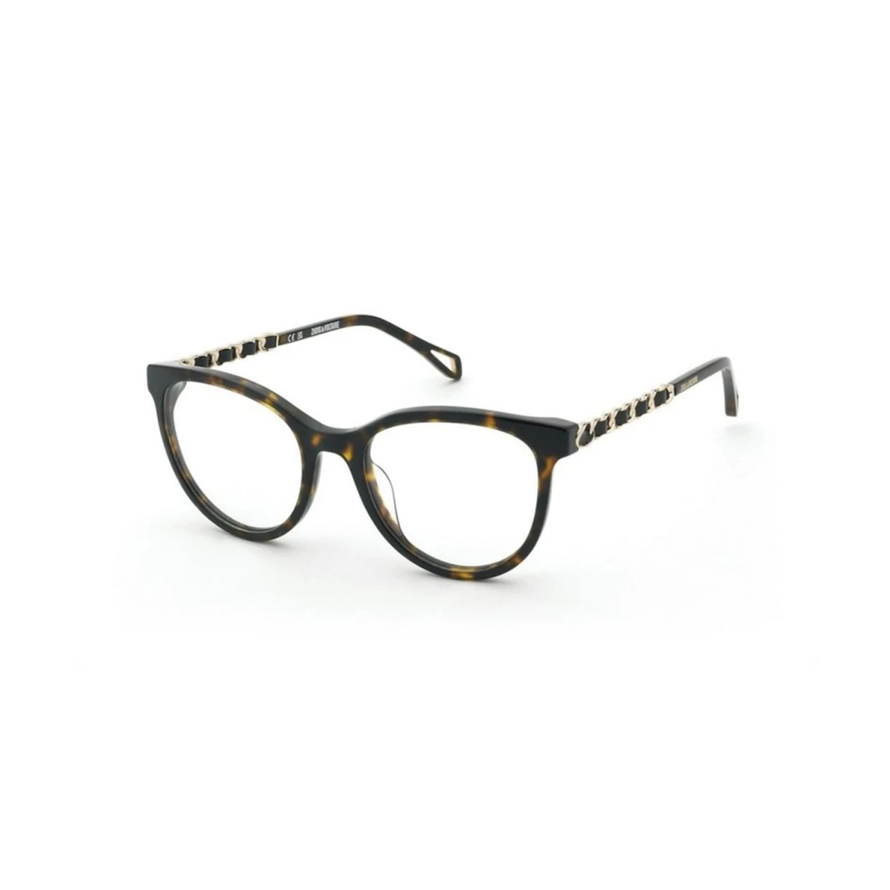 Zadig & Voltaire Women's Brown Glasses, 52 Mm, Vzv486 0743 Glasses