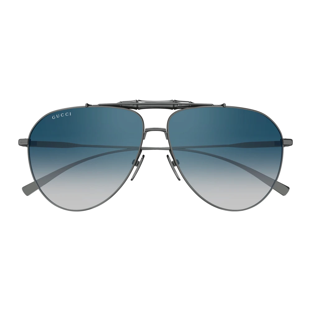 Gucci Men's Gray Sunglasses, 60 Mm, 003 Sunglasses