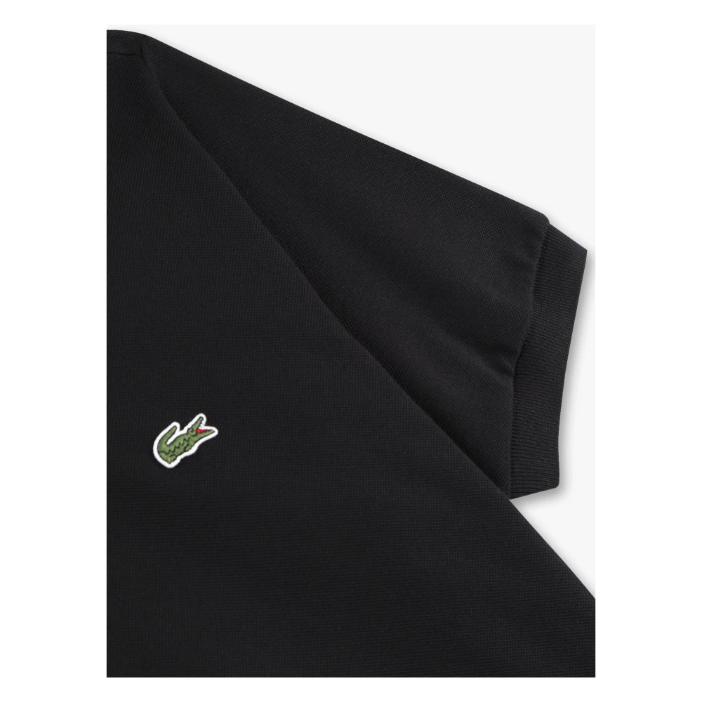 Lacoste Zwarte Klassieke Piqué Polo Shirt Black Heren