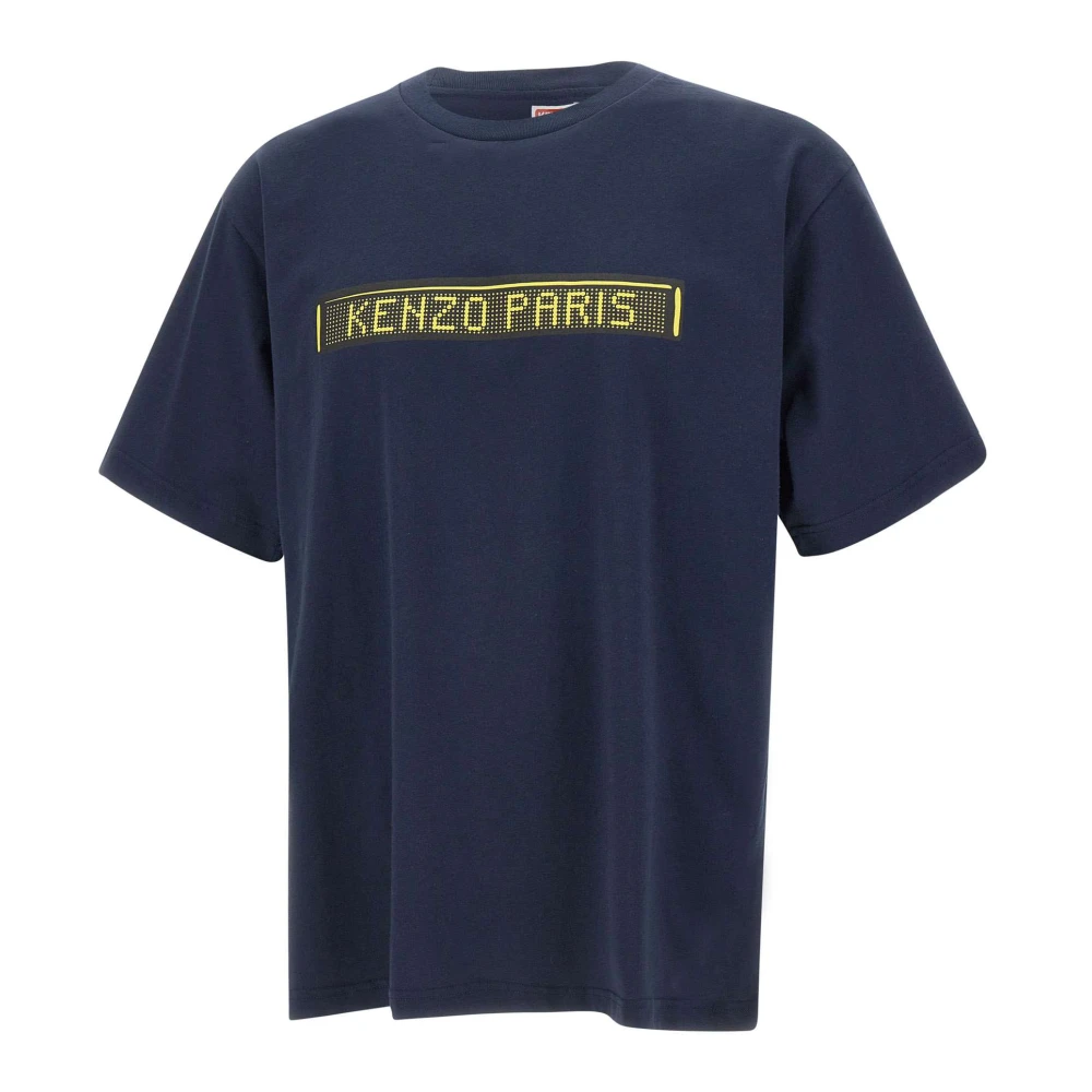 Kenzo Blå City Oversized T-Shirt