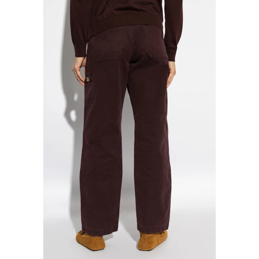 Versace cargo-stijl jeans Purple Heren