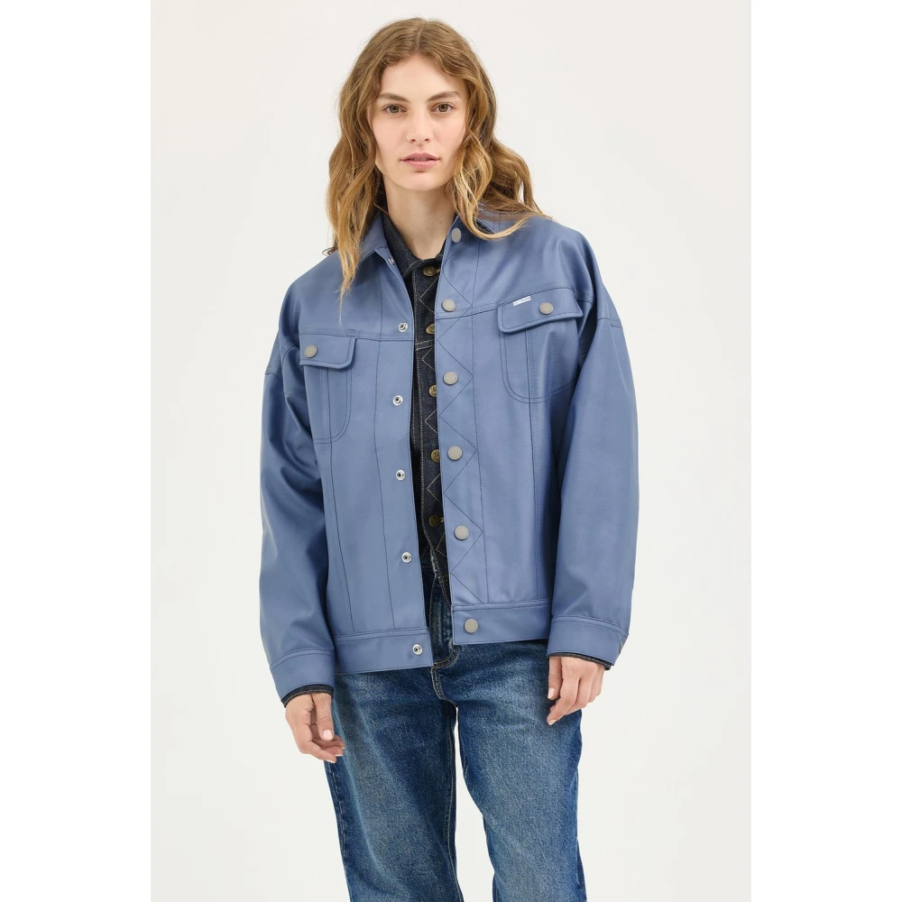 Stutterheim Waterdichte Storm Rider Jas Blue Dames