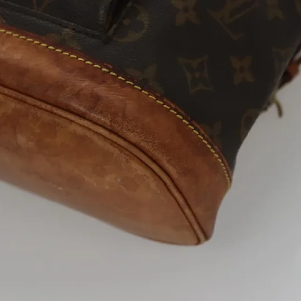 Louis Vuitton Vintage Pre-owned Canvas backpacks Brown Dames