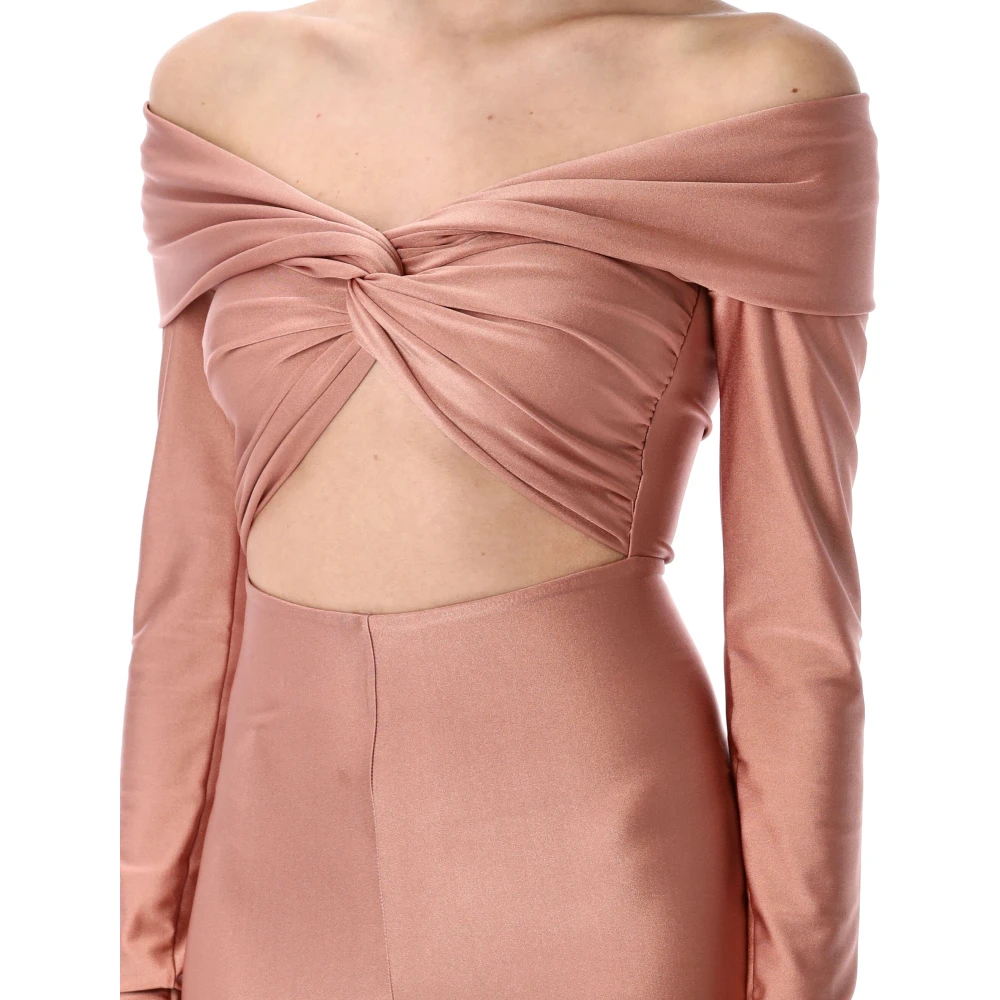 Andamane Stijlvolle Cut-Out Jumpsuit Pink Dames