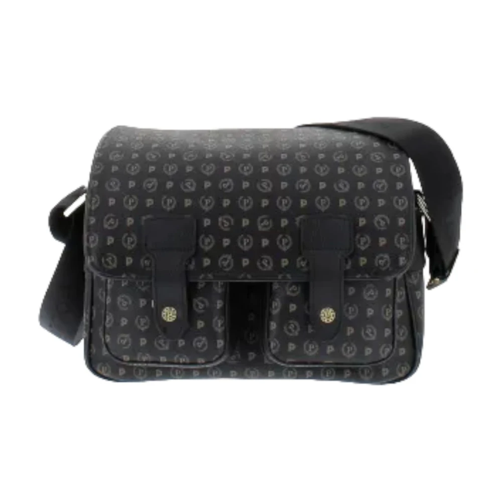 Pollini Women's Black Cross Body Bags, One Size, Heritage Shoulder Bag For