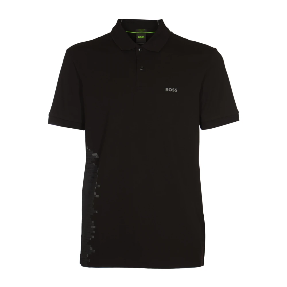 Hugo Boss Zwarte T-shirts en Polos Black Heren