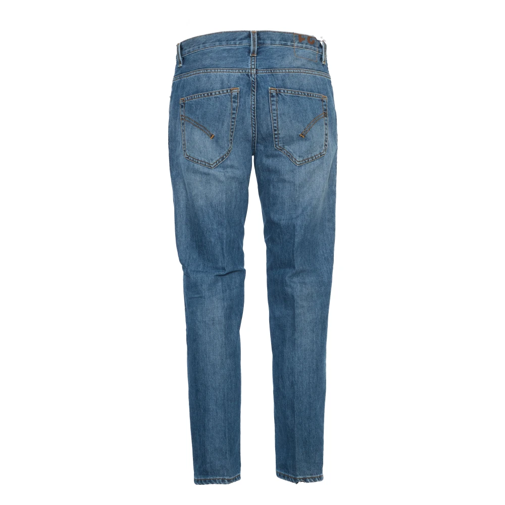 Dondup Blauwe Wortel Jeans Blue Heren