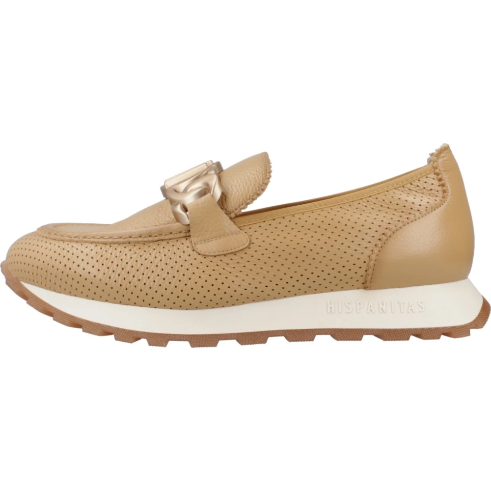 Hispanitas Stiliga Cervo-V24 Loafers för Kvinnor Brown, Dam