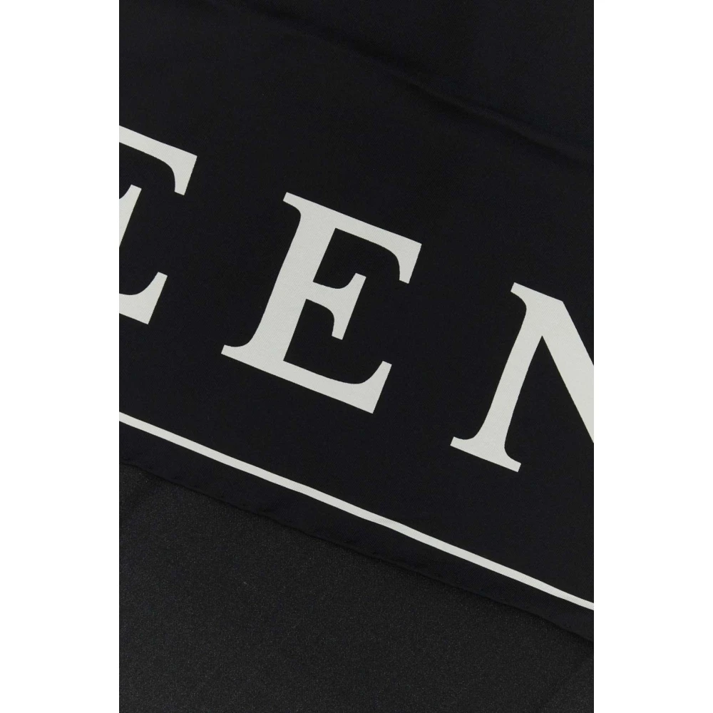 alexander mcqueen Zijden Zwarte Foulard Sjaal Black Dames