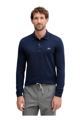 L.12.12 Slim Fit Långärmad Pikétröja