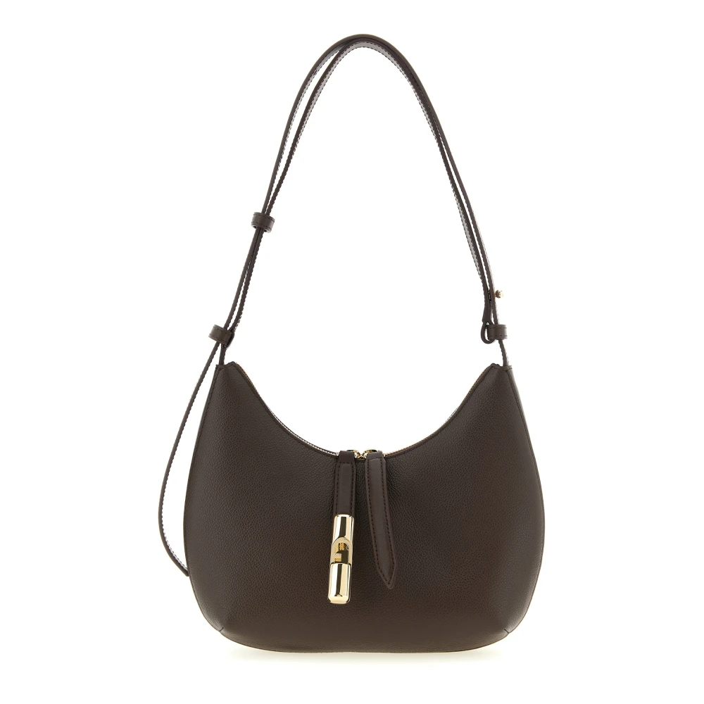 Furla Bolso De Hombro Goccia Pequeño Bags Mujer Marrón 