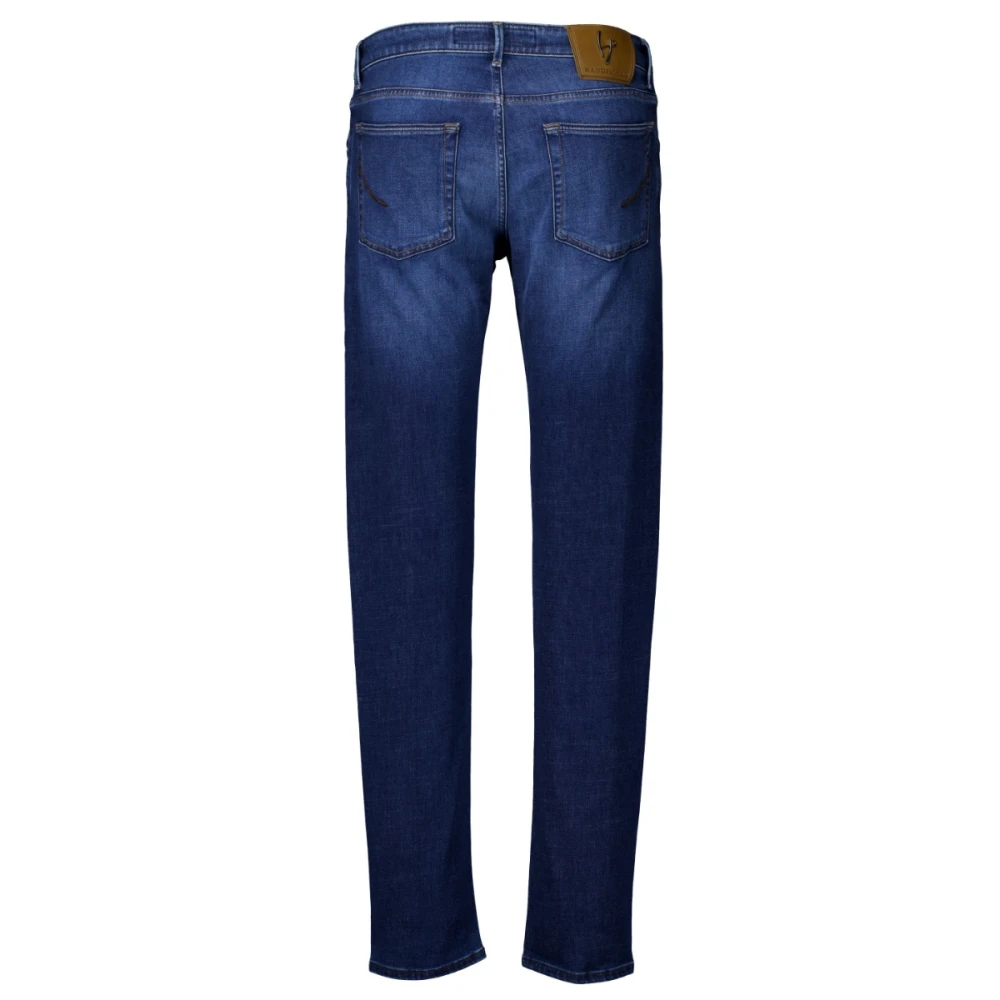 Hand Picked Orvieto Blauwe Jeans Blue Heren