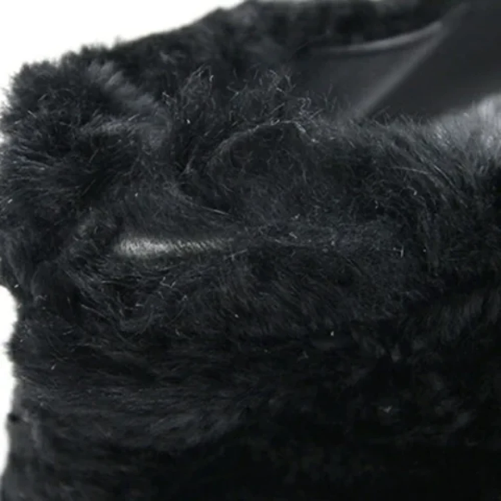 Salvatore Ferragamo Pre-owned Fur totes Black Dames