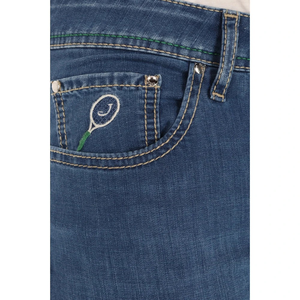Jacob Cohën Tennis Special Edition Jeans Bard Model Blue Heren