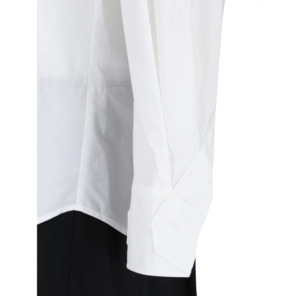 MM6 Maison Margiela Witte Shirt Dress White Dames