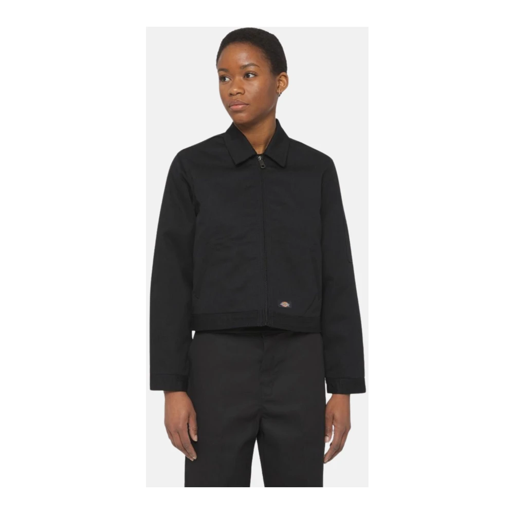 Dickies Stijlvolle Jas voor Mannen Black Dames