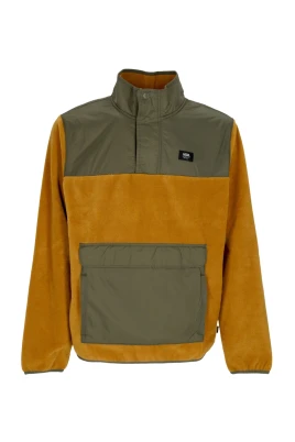 Herr Fleece Anorak Jacka Guldbrun