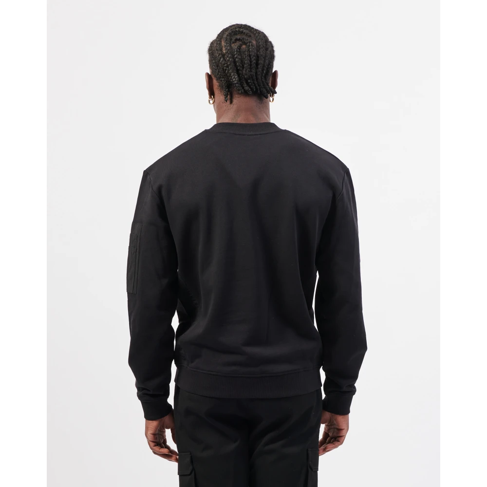 Karl Lagerfeld Truien Zwart Black Heren