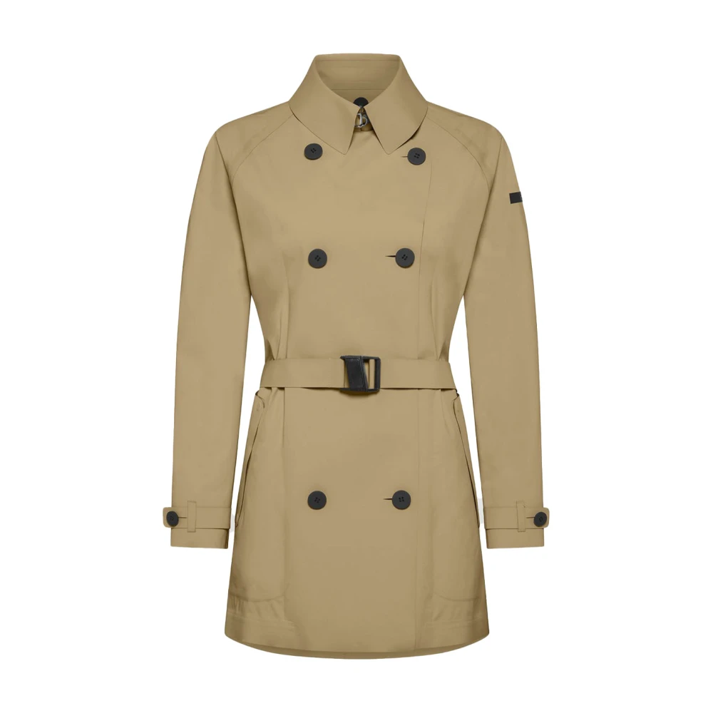 RRD Waterproof City Essential Trenchcoat Brown Dames
