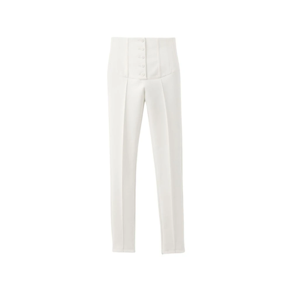Jacquemus Donna Bianco - Pantaloni - Trousers - M - Immagine 3