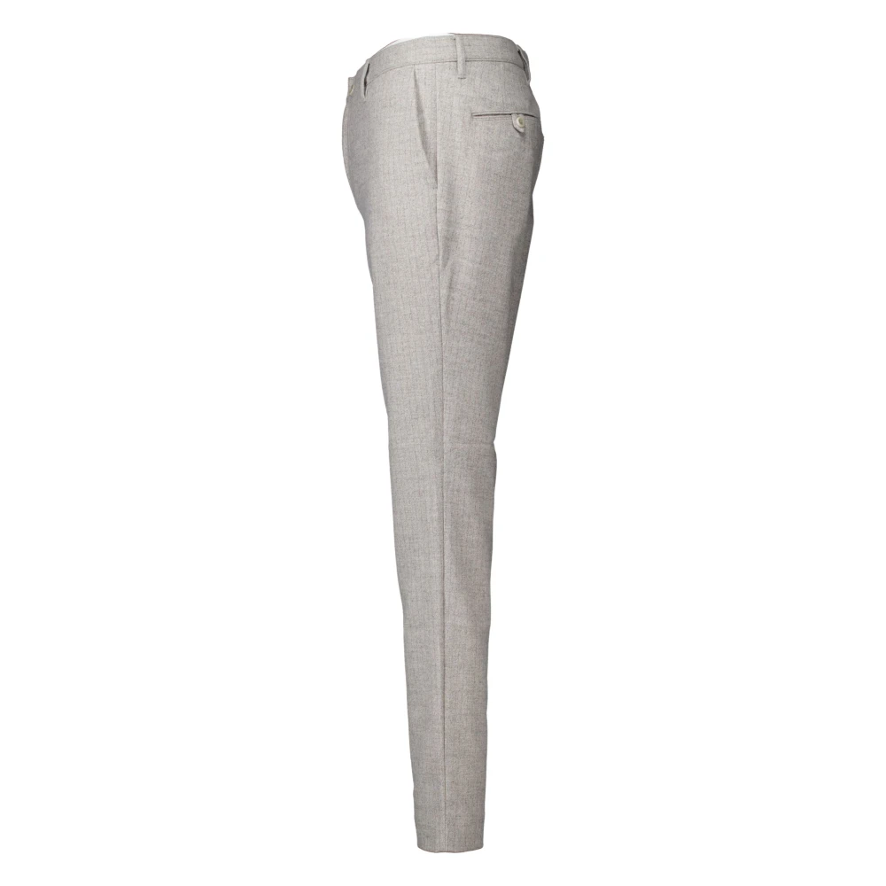 Alberto Lichtgrijze Broek 3536 Gray Heren