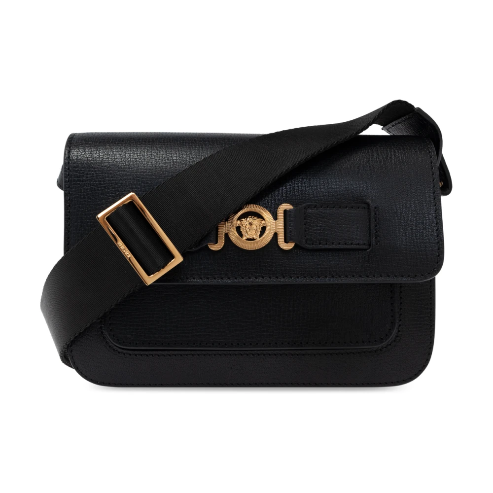 Versace Biggie Schoudertas Black Heren