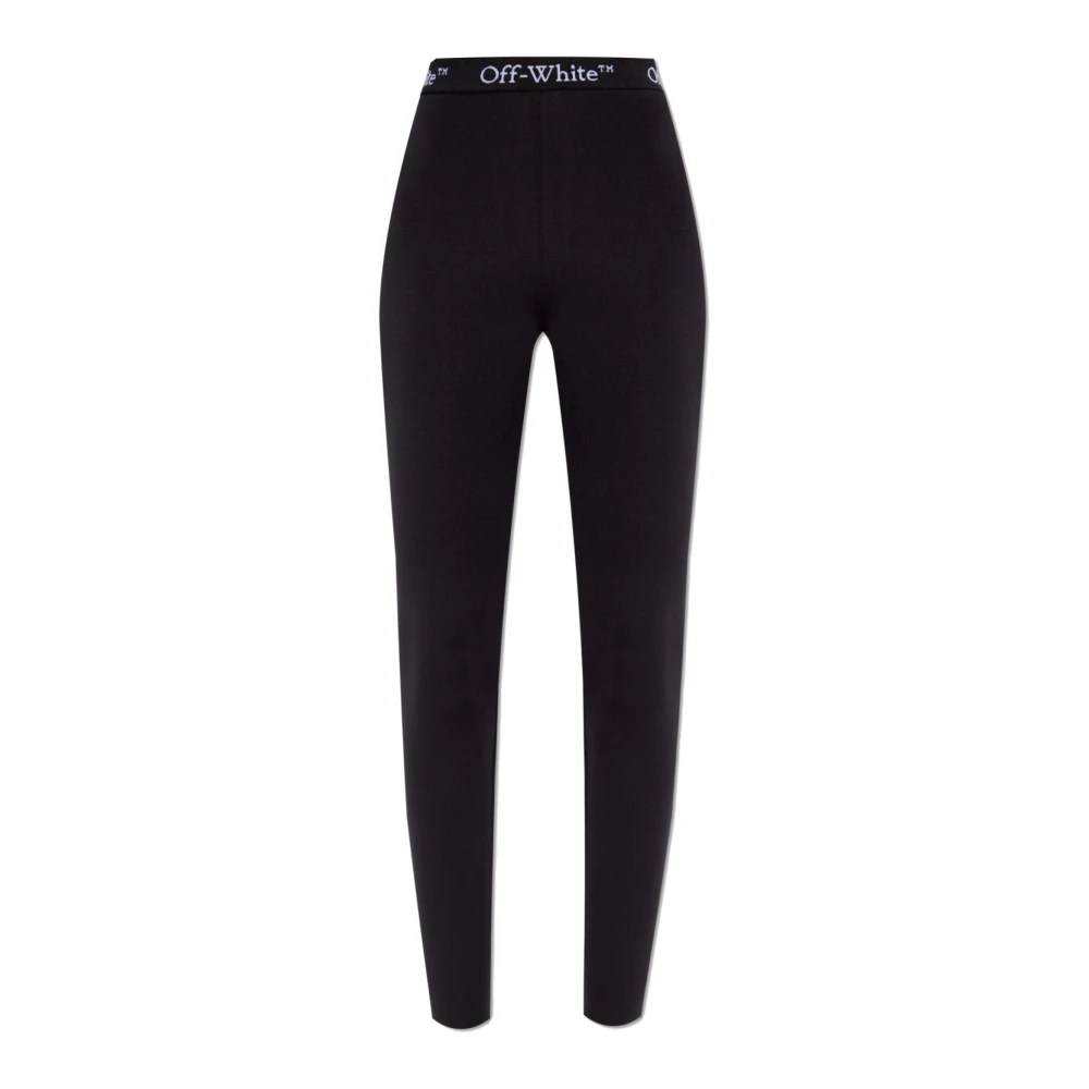 Off White Logo leggings Black, Dam