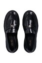 black-loafer-in-faux-leather