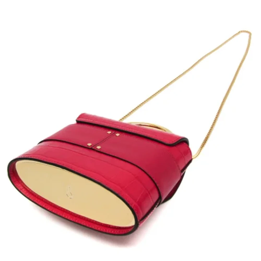 Chloé Pre-owned Leather handbags Pink Dames
