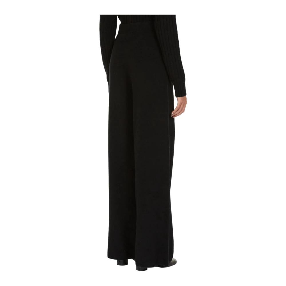 Max Mara Studio Zwarte Studio Broek Black Dames