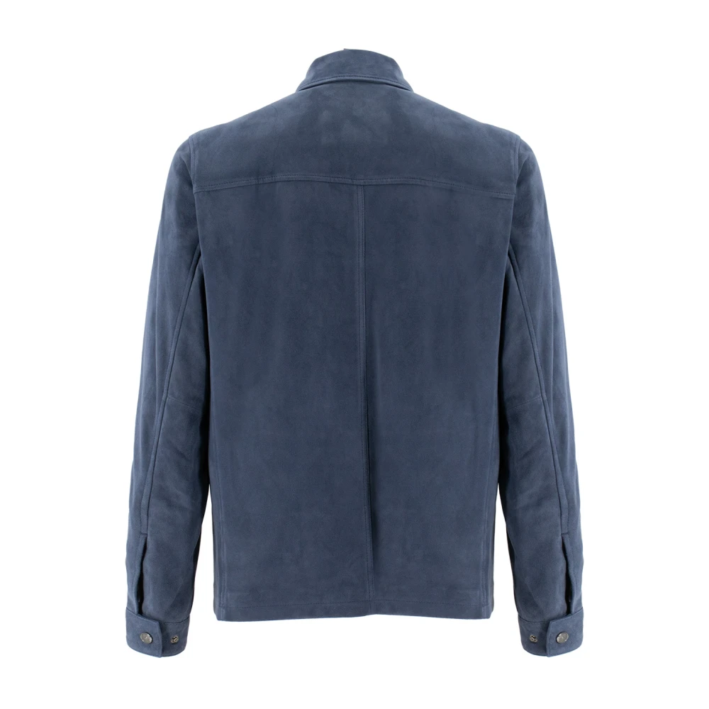 PAUL & SHARK Aqualeather Ritsjas Blue Heren