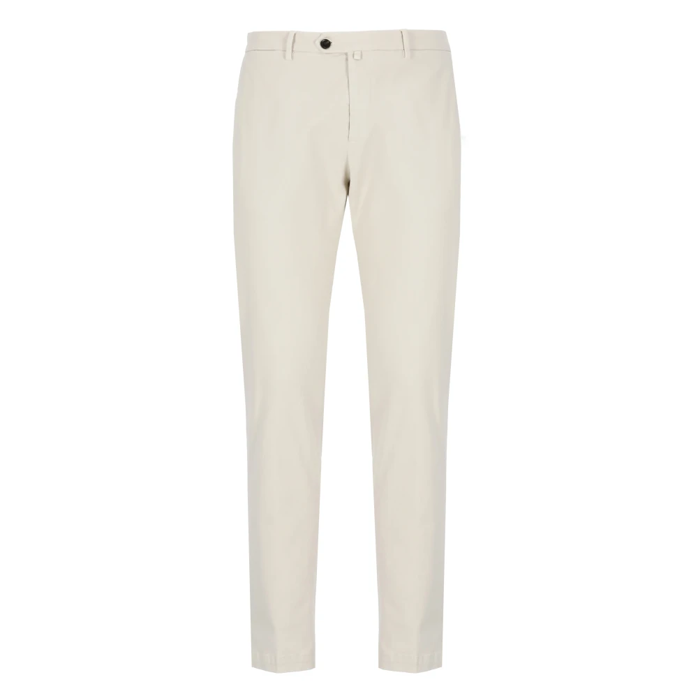 Briglia Ivoor Katoenen Broek met Zakken Beige Heren