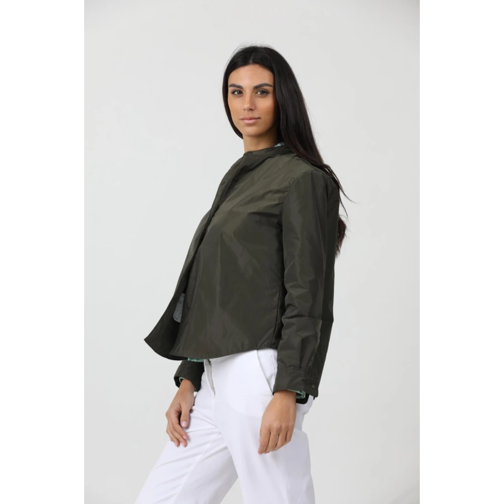 Aspesi Stijlvolle Jas Tamara Green Dames