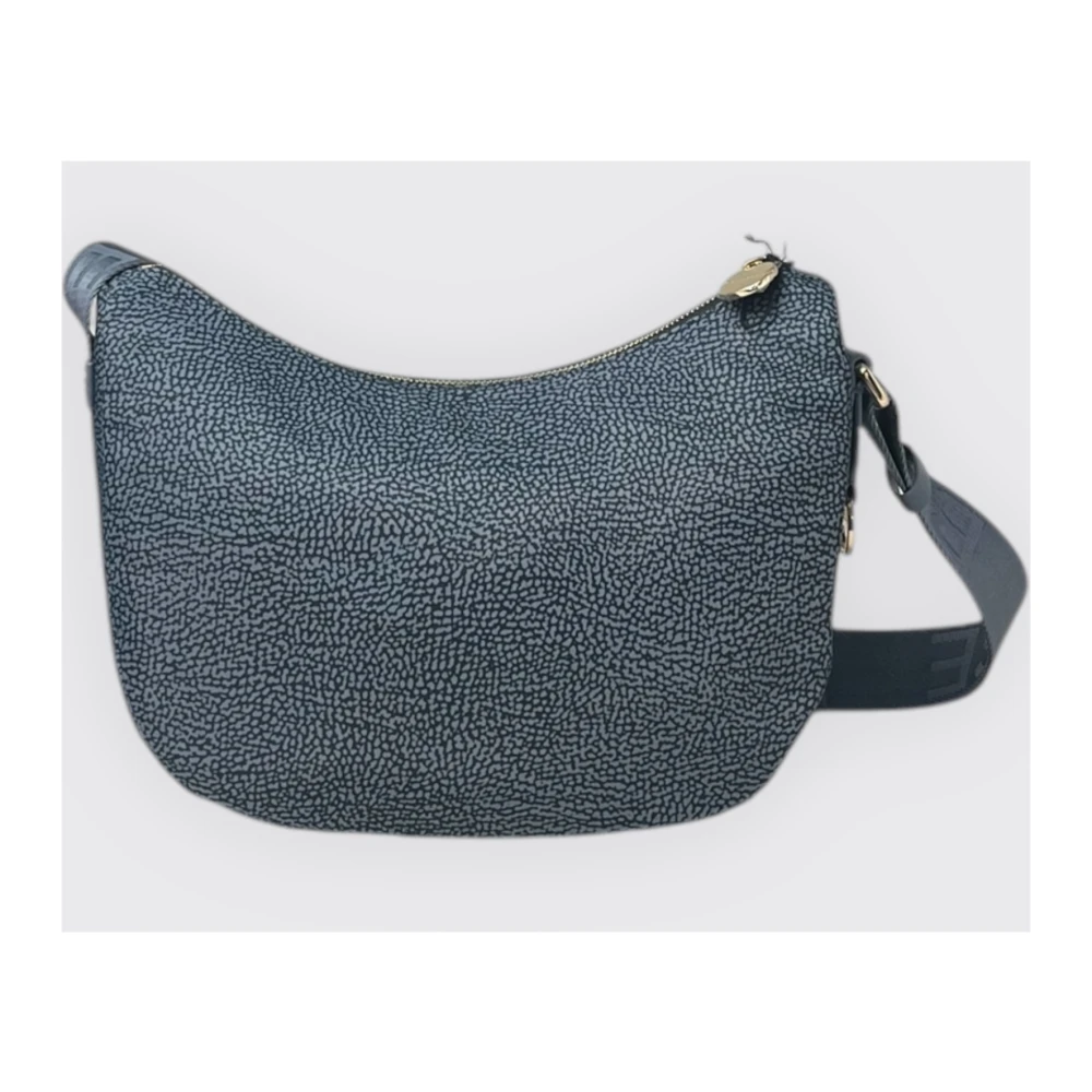 Borbonese Luna Kleine Tas Blue Dames