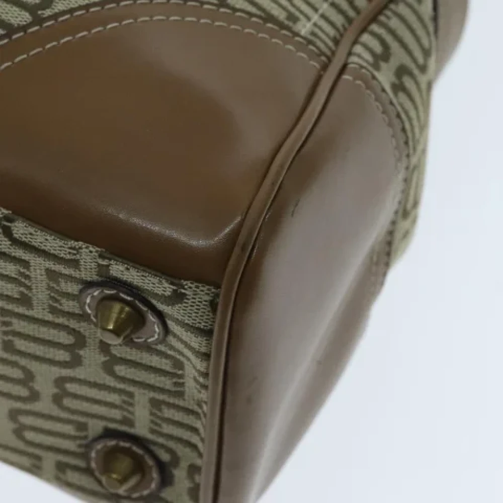 Balenciaga Vintage Pre-owned Canvas balenciaga-bags Beige Dames