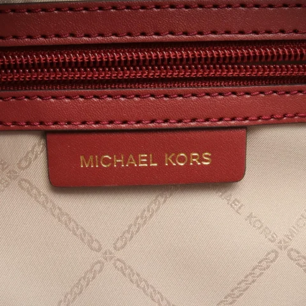 Michael Kors Pre-owned Canvas backpacks Brown Dames