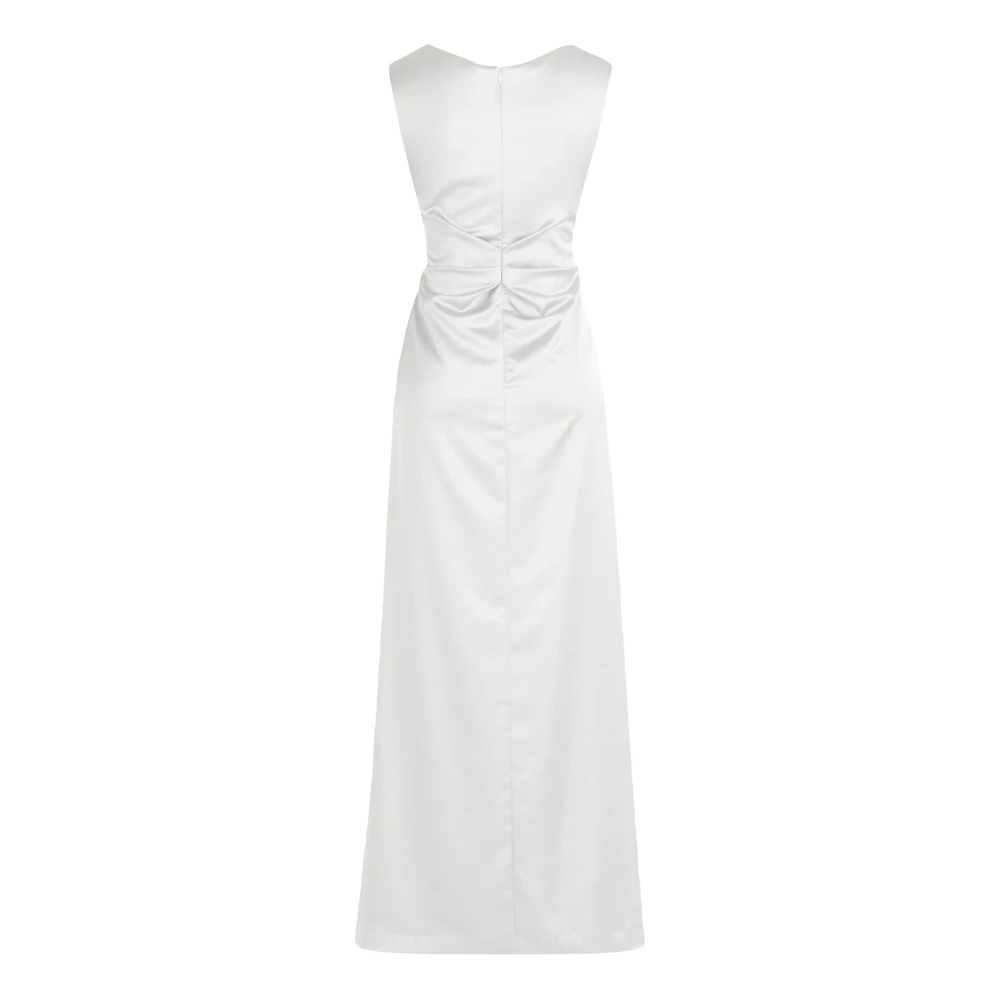Vera Mont Elegante Gerimpelde Avondjurk White Dames