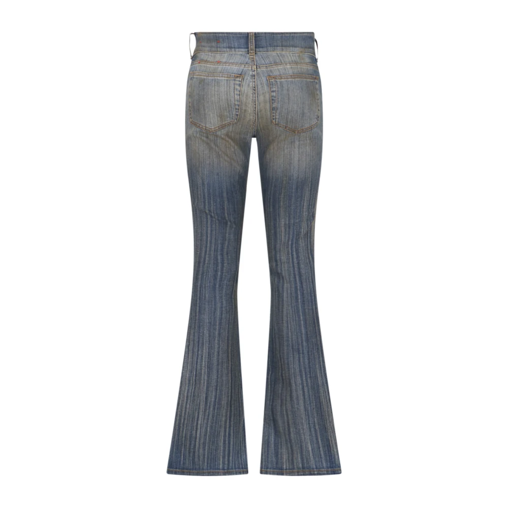 Diesel Blauwe Denim Jeans Blue Dames