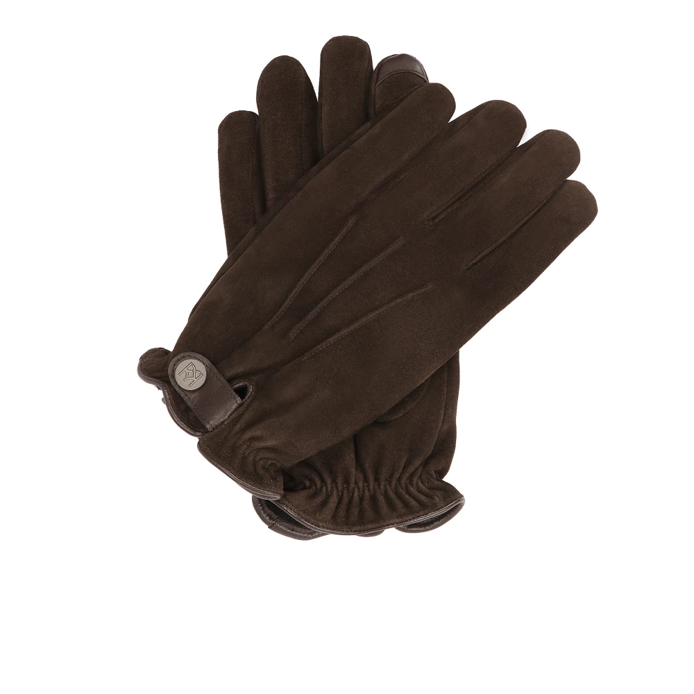 Kazar Suède handschoenen met touch screen Brown Heren