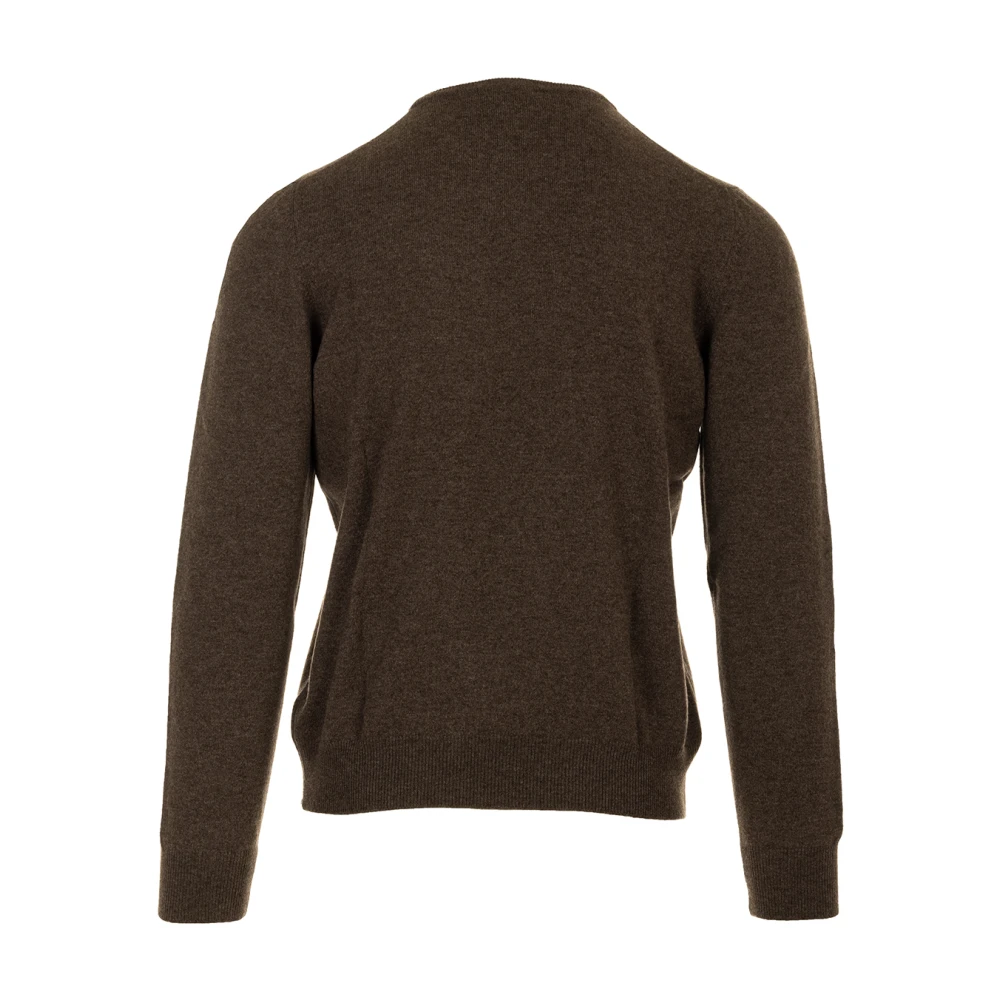 Gran Sasso Bruine Sweater Paricollo Brown Heren