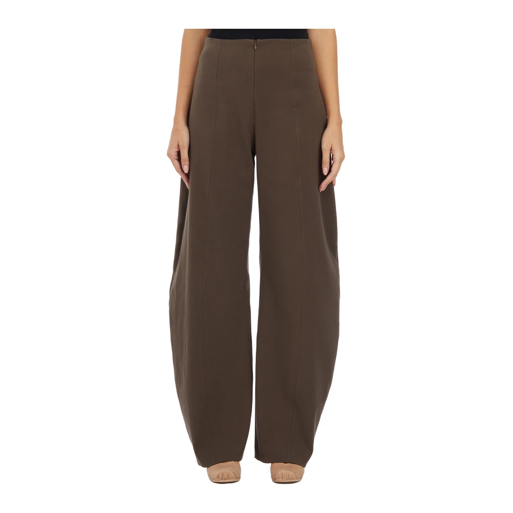 Cortana Ballonstijl Broek voor Vrouwen Brown Dames